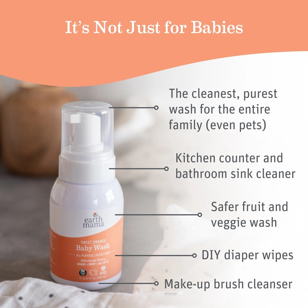 Sweet Orange Baby Wash | Made in the USA