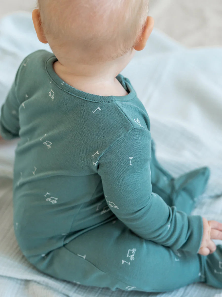 Golf Tee Time | Organic Pajama | Baby Boy