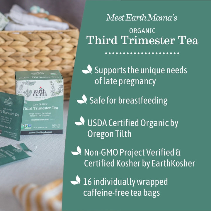 Organic Third Trimester Tea | Made in the USA