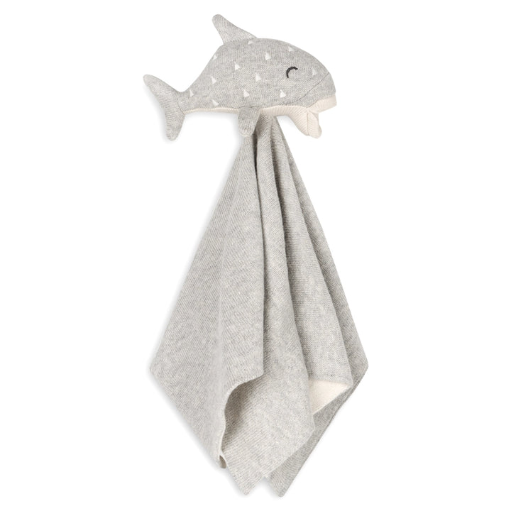 Whale | Organic Baby Lovey Security Blanket Cuddle Cloth | Handmade