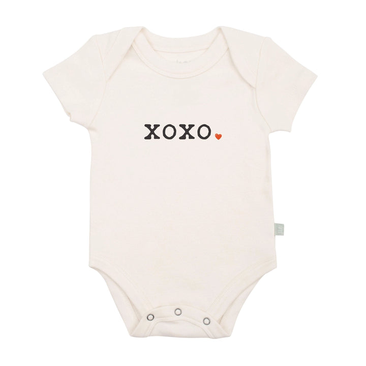 XOXO Valentine's Day | Organic Bodysuit | Short or Long Sleeve (Gender-Neutral)