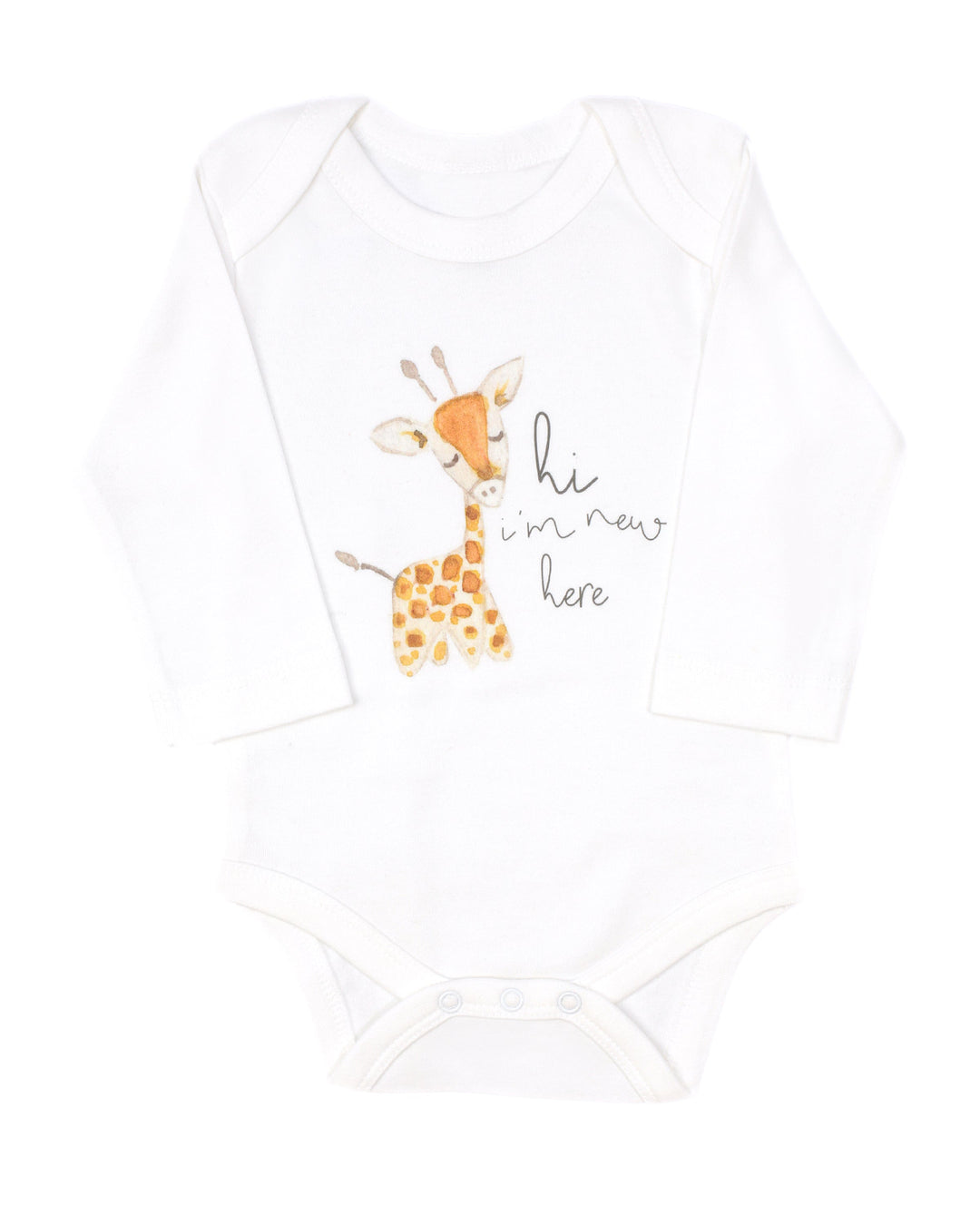 Charley the Giraffe | Organic Baby Girl Gift Basket