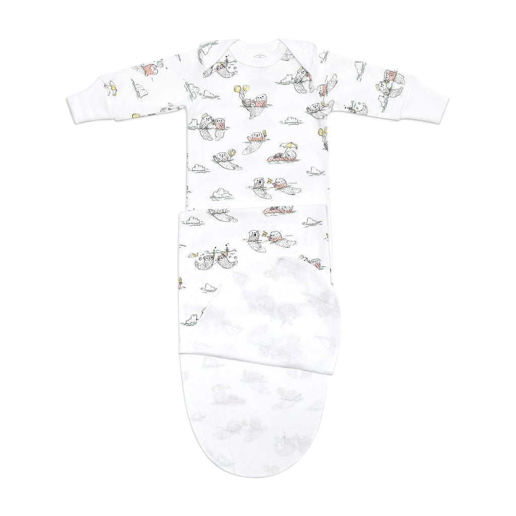 Otterly Adorable Gown | Organic Knot Gown | Gender Neutral